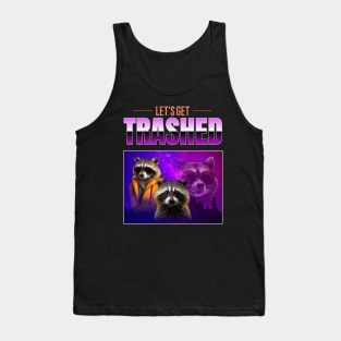 Funny Raccoon Trash Panda Tank Top